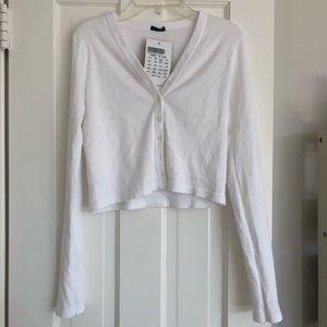 brandy melville white top